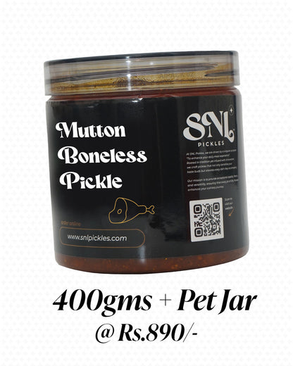 Mutton Boneless Pickle